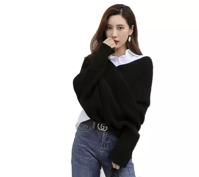 Cardigan-Style Sleeved Scarf