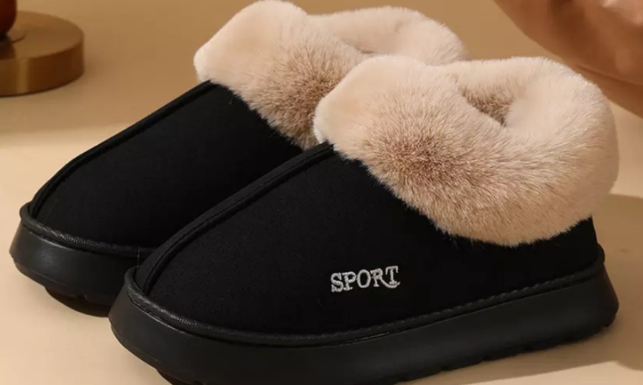 Padded Furry Non-Slip Shoes