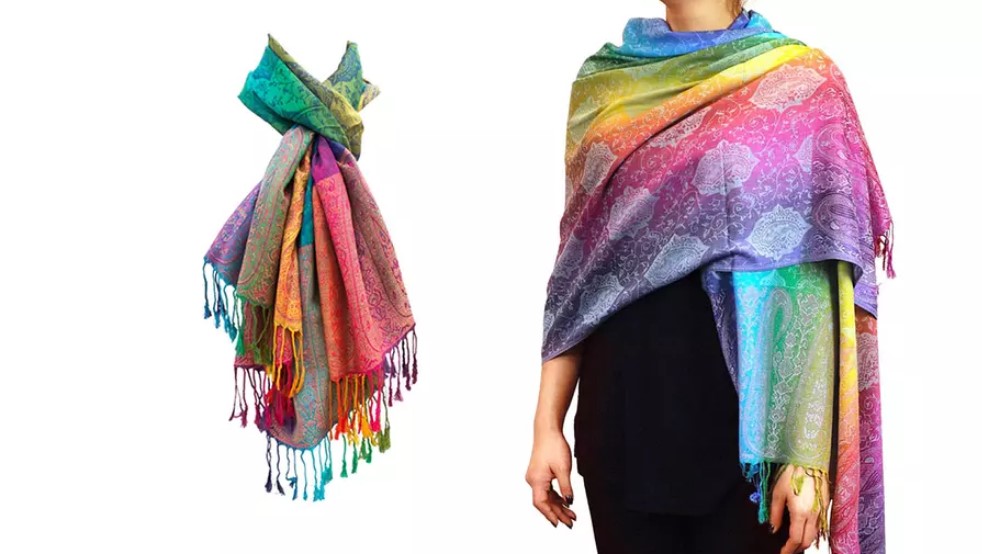 Rainbow Scarves