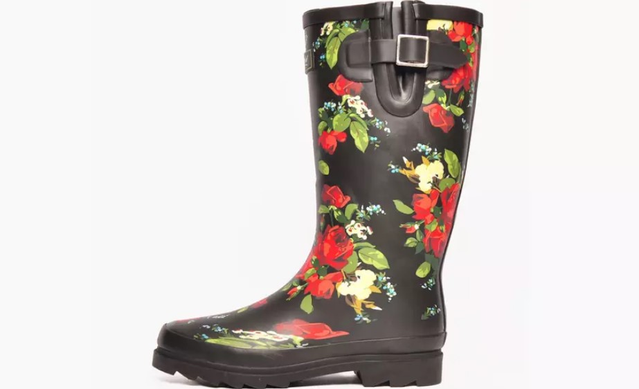Cotswold Blossom Women's Water-Resistant Wellington Boots