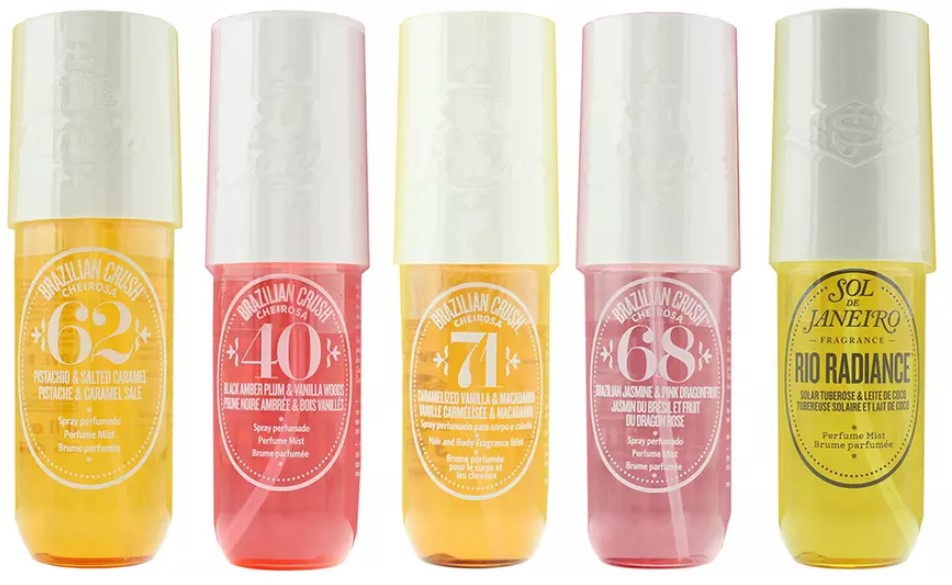 Sol De Janeiro Hair & Body Fragrance Mist Assortment