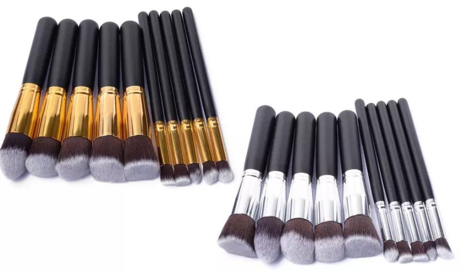 Ten‑Piece Make‑Up Brush Set