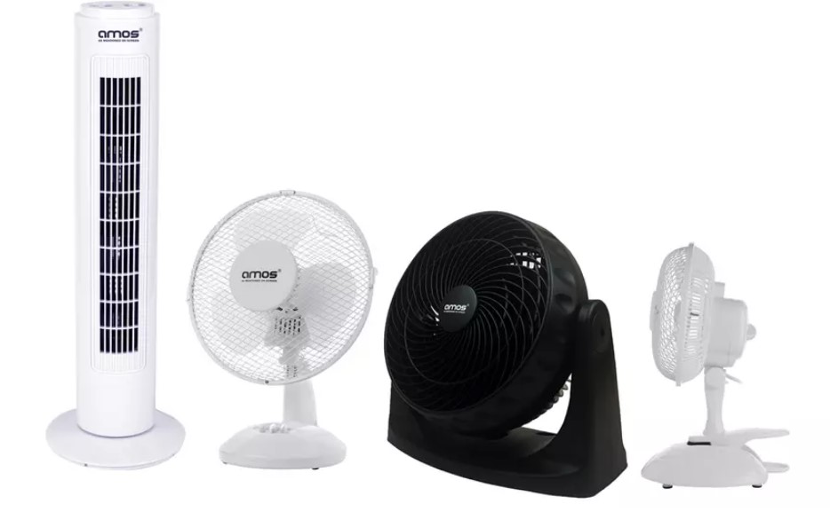 AMOS Collection Tower or Desk Fan