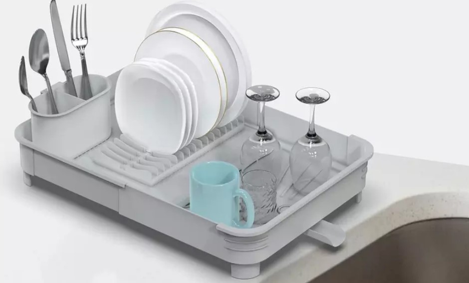 Extendable Dish Drainer Rack