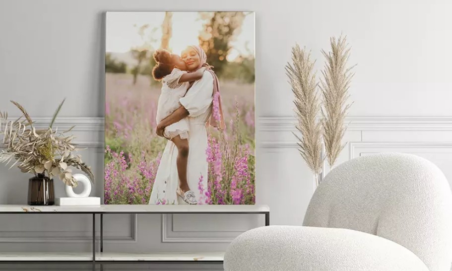 Personalized Canvas Print 40x40cm with Premium Quality